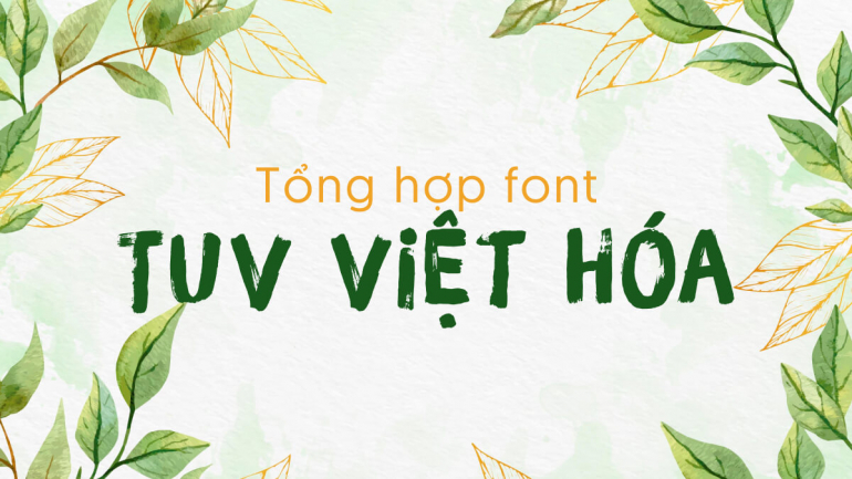 Font Việt hóa